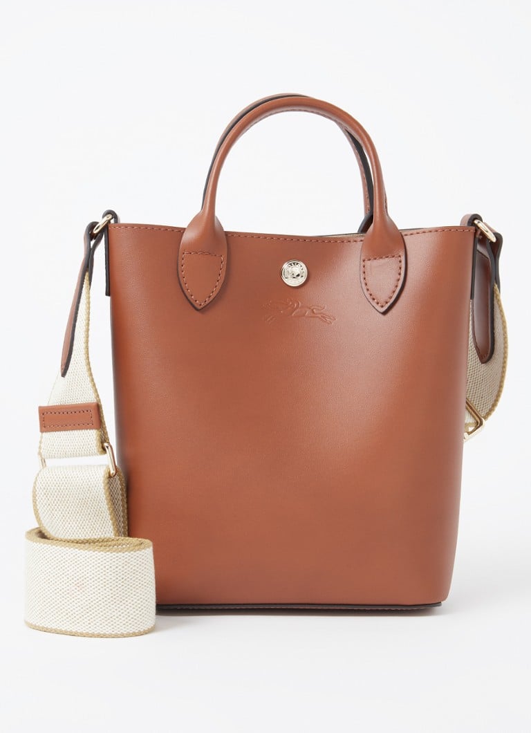 de bijenkorf Longchamp Oranjebruin