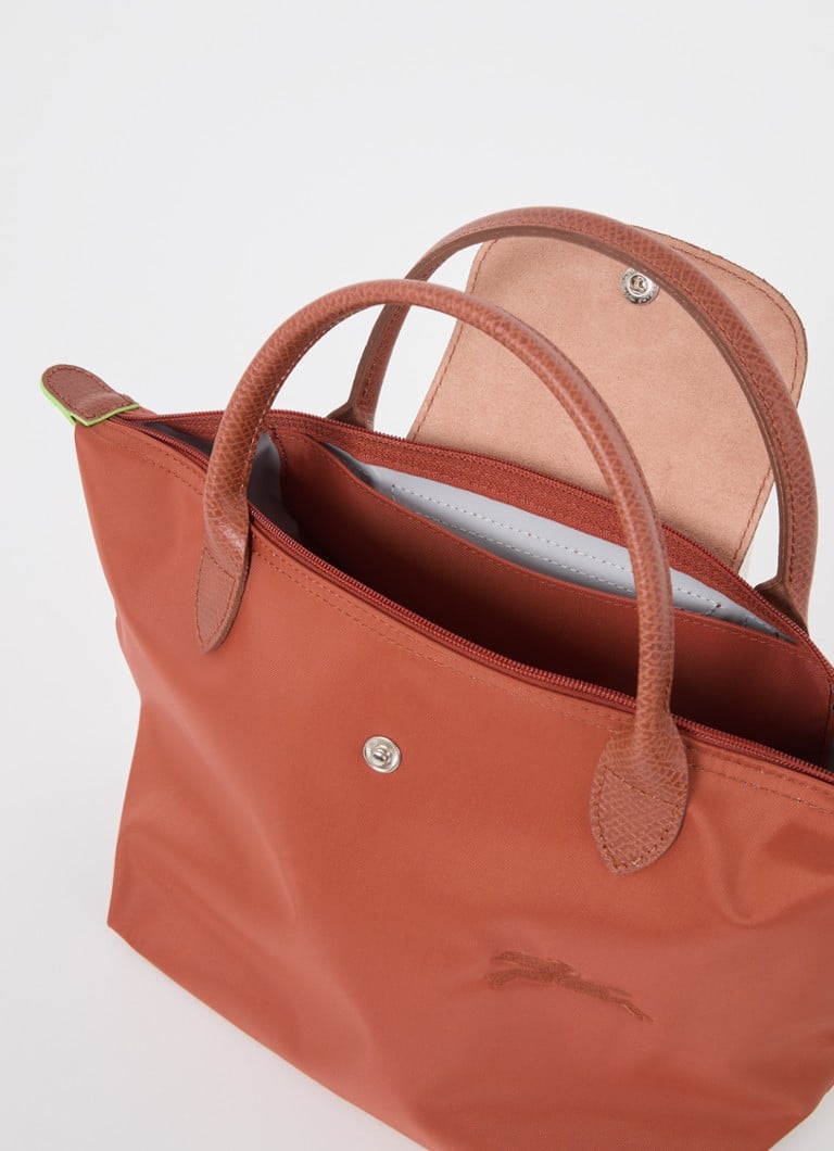 De Bijenkorf Longchamp Roodbruin