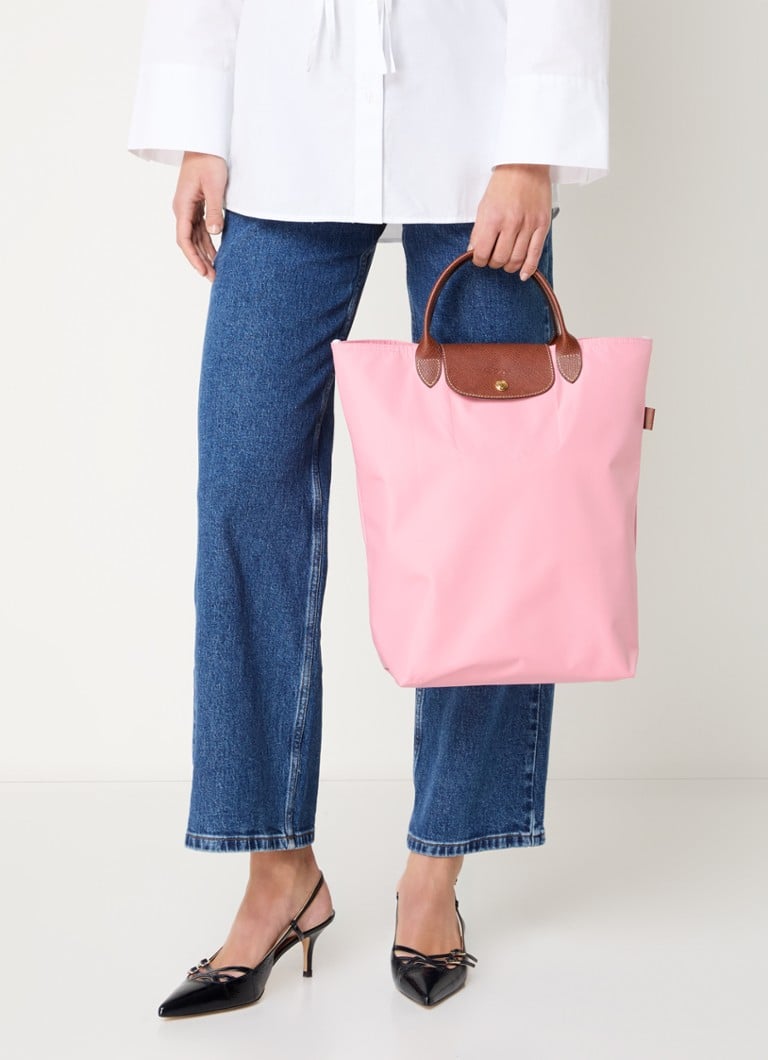 De Bijenkorf Longchamp Roze