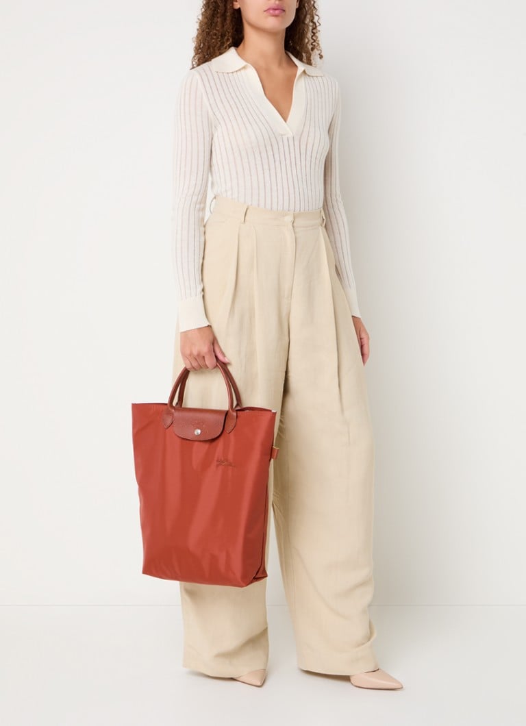 De Bijenkorf Longchamp Steenrood