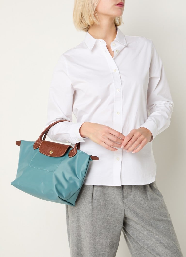 De Bijenkorf Longchamp Zeegroen