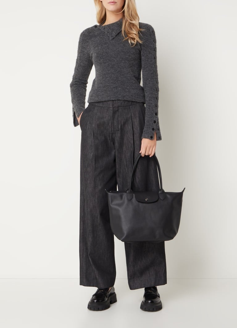 De Bijenkorf Longchamp Zwart