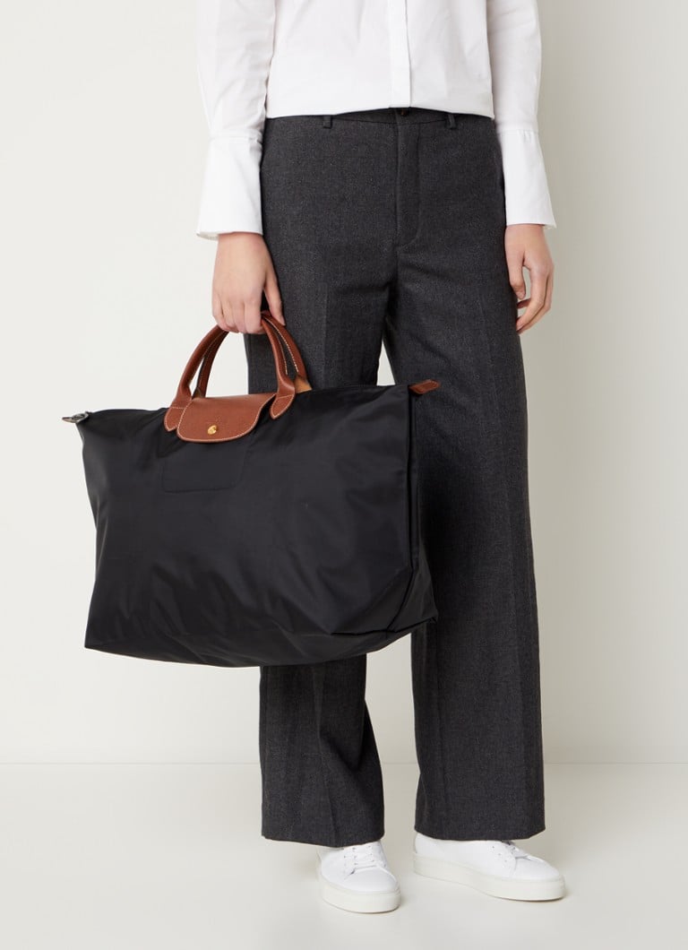 De Bijenkorf Longchamp Zwart