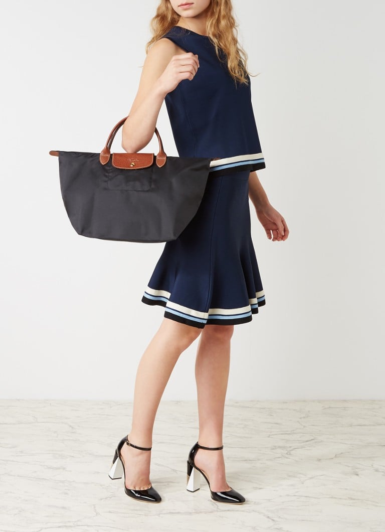 De Bijenkorf Longchamp Zwart