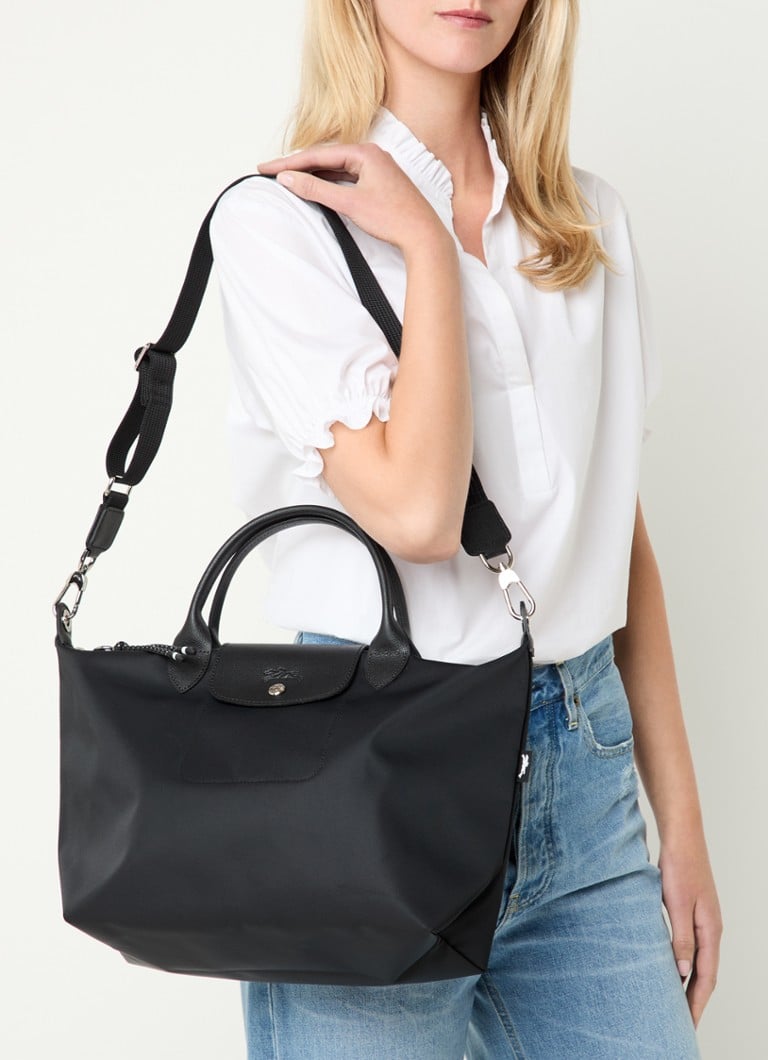 De Bijenkorf Longchamp Zwart