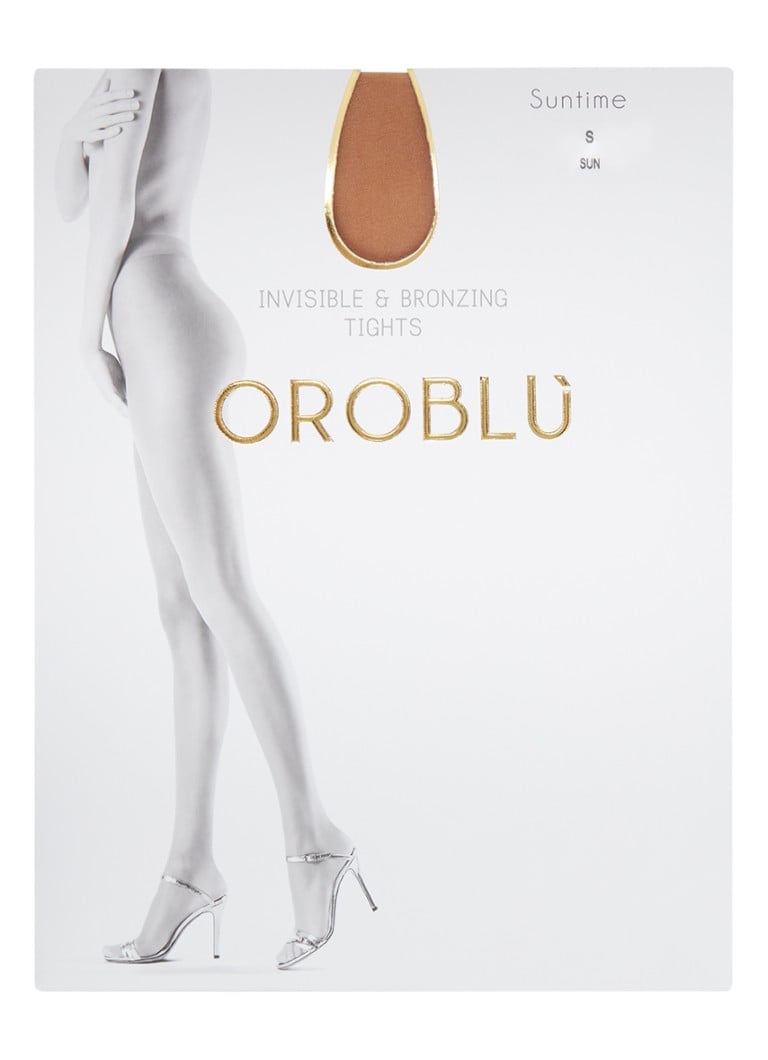 de bijenkorf Oroblu Donkerbeige