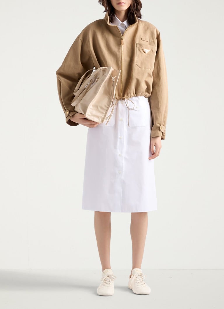 De Bijenkorf Prada Beige