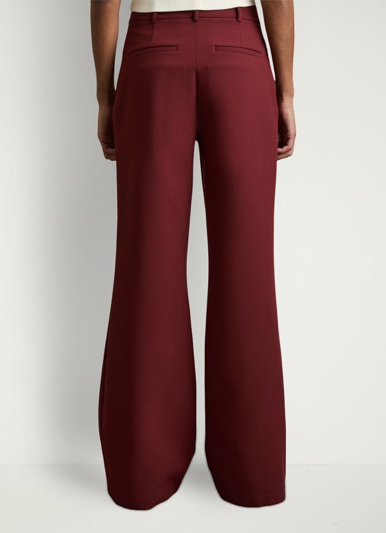 De Bijenkorf Reiss Donkerrood