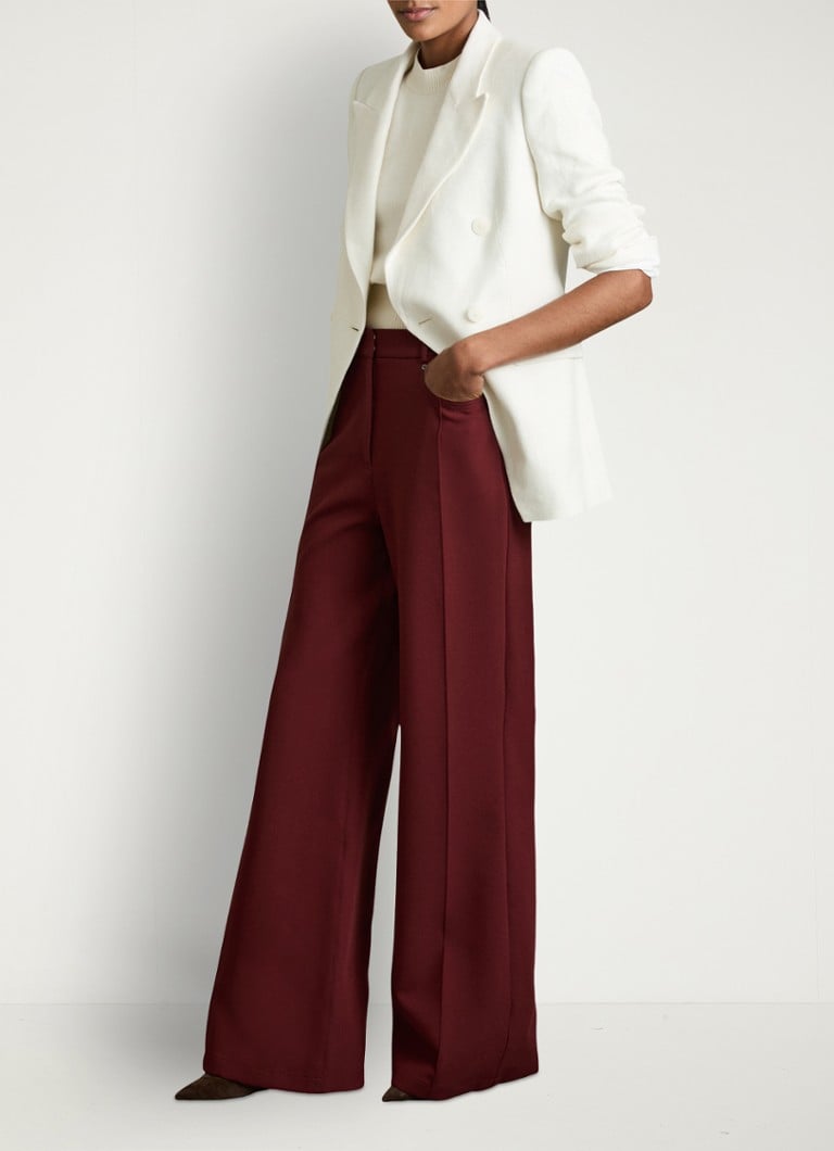 De Bijenkorf Reiss Donkerrood