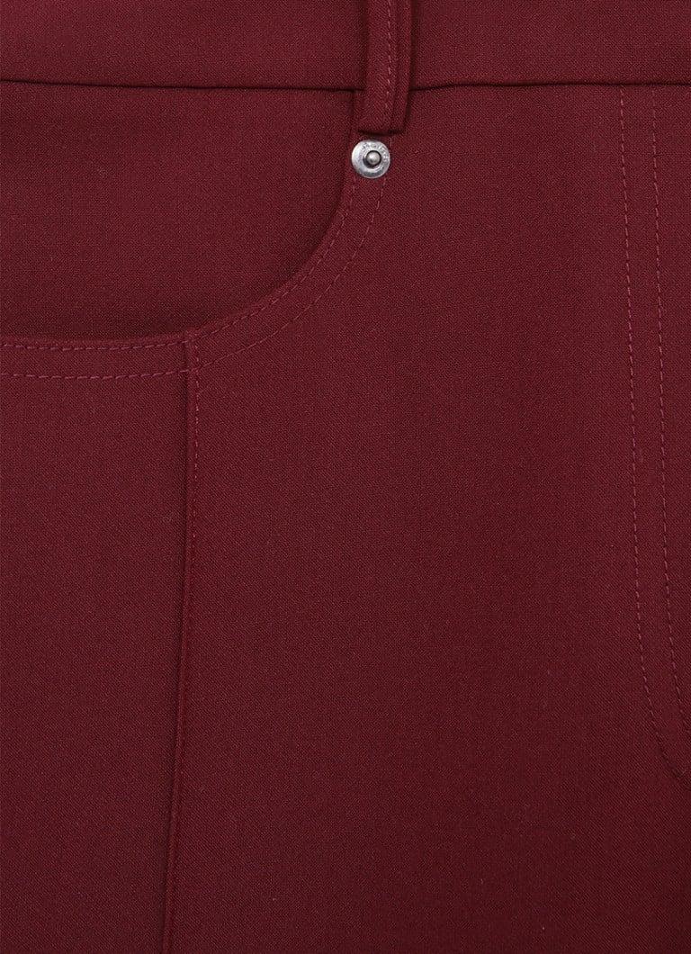 De Bijenkorf Reiss Donkerrood