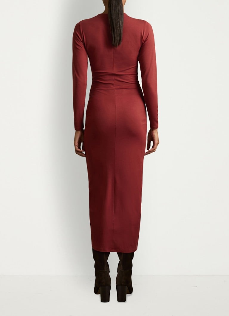 De Bijenkorf Reiss Donkerrood