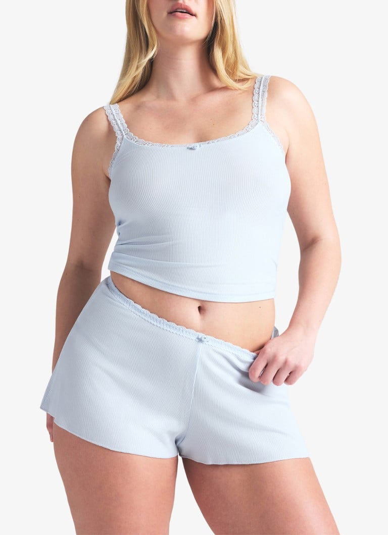 de bijenkorf SKIMS Lichtblauw