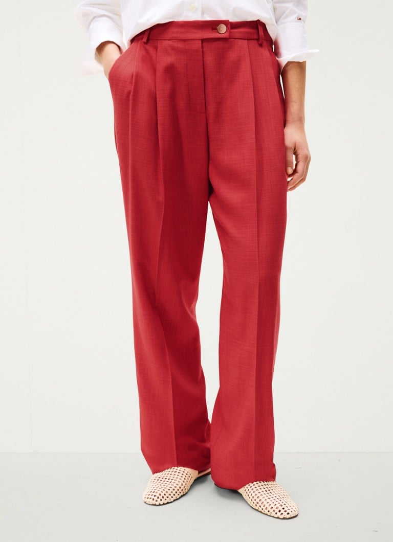 de bijenkorf Tommy Hilfiger Rood