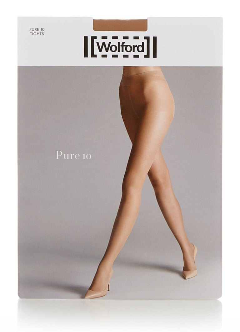 de bijenkorf Wolford Donkerbeige