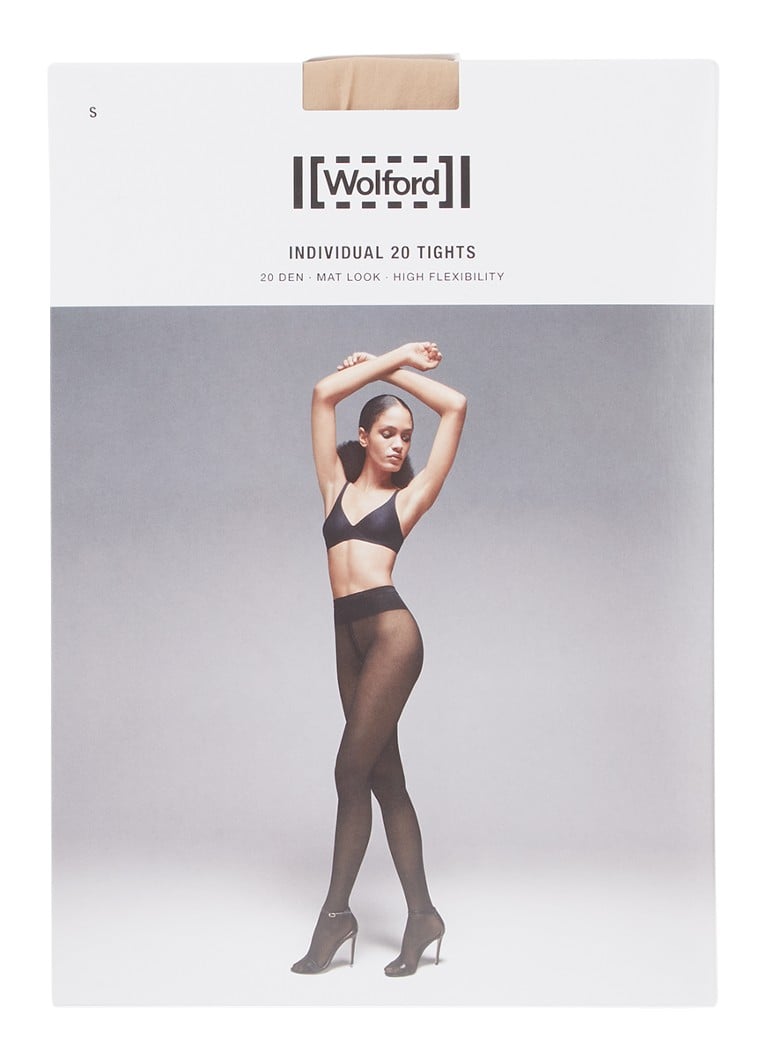 de bijenkorf Wolford Donkerbeige