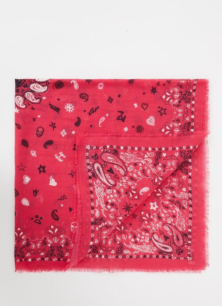 de bijenkorf Zadig&Voltaire Donkerroze