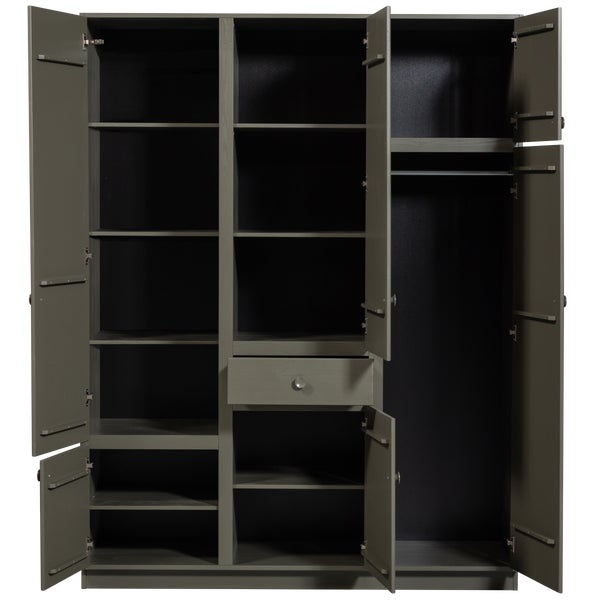 de eekhoorn ALFIE LEGPLANKENSET T.B.V. KLEDINGKASTEN GRENEN FOREST [fsc]