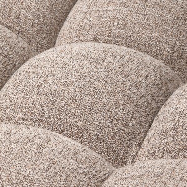 de eekhoorn ALLURE 3-ZITS BANK GEWEVEN STOF BRUIN MELANGE