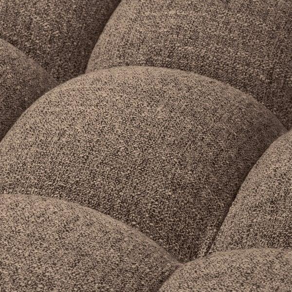 de eekhoorn ALLURE 3-ZITS BANK GEWEVEN STOF DONKERBRUIN MELANGE