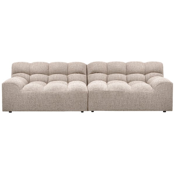 De Eekhoorn ALLURE 3-ZITS BANK GEWEVEN STOF NATUREL MELANGE