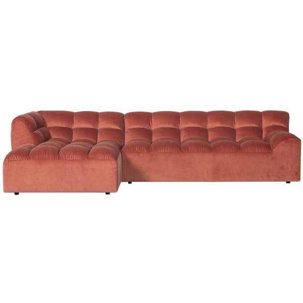 de eekhoorn ALLURE CHAISE LONGUE LINKS VELVET BLUSH
