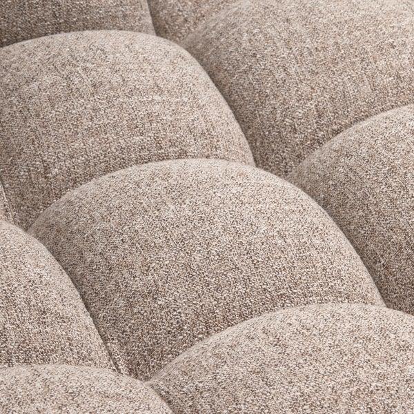 De Eekhoorn ALLURE CHAISE LONGUE RECHTS GEWEVEN STOF BRUIN MELANGE