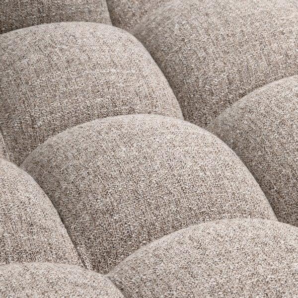 De Eekhoorn ALLURE CHAISE LONGUE RECHTS GEWEVEN STOF KLEI MELANGE