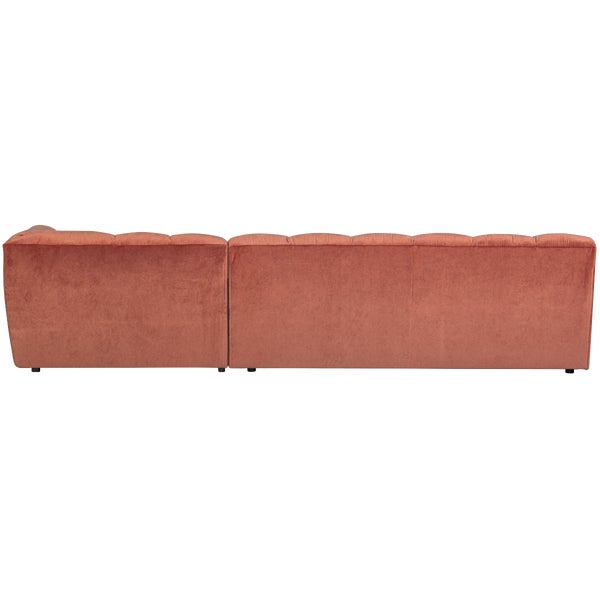 De Eekhoorn ALLURE CHAISE LONGUE RECHTS VELVET BLUSH