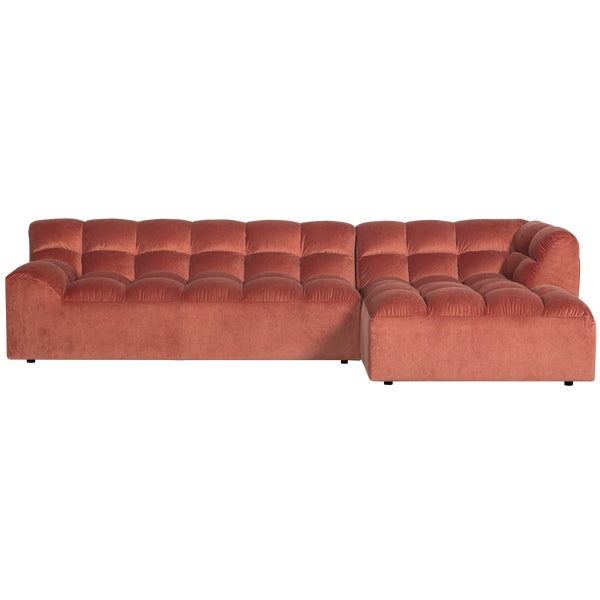 De Eekhoorn ALLURE CHAISE LONGUE RECHTS VELVET BLUSH