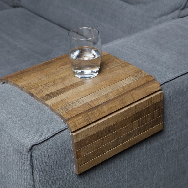 De Eekhoorn ARMLEUNING FLEXIBEL DIENBLAD EIKEN ANTIQUE AFWERKING - M