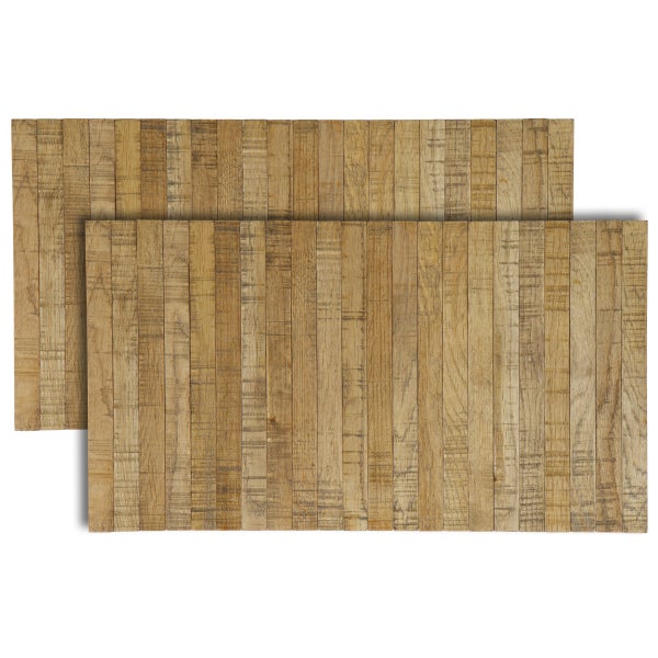 De Eekhoorn ARMLEUNING FLEXIBEL DIENBLAD EIKEN ANTIQUE AFWERKING - M