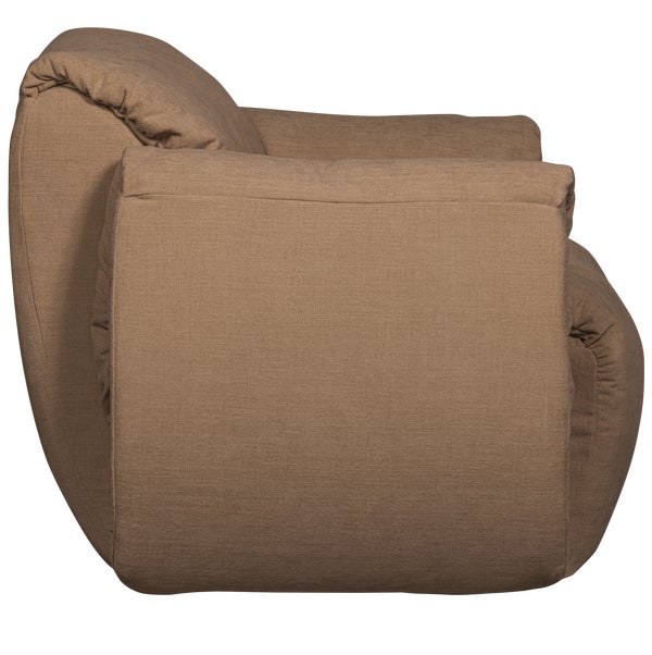 de eekhoorn BAGGY DRAAIFAUTEUIL GEWEVEN CHENILLE BRUIN