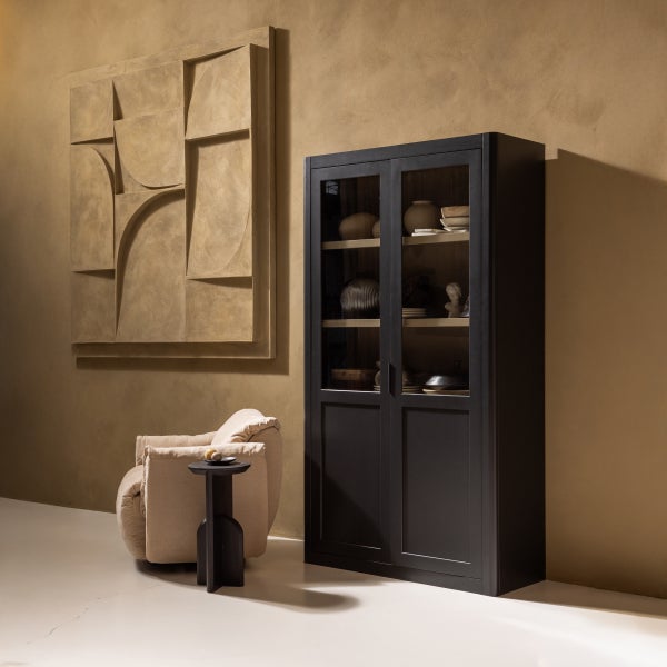 De Eekhoorn BAGGY DRAAIFAUTEUIL GEWEVEN CHENILLE ZAND