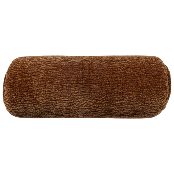 de eekhoorn BAGGY ROLKUSSEN 50XØ23 CM 3D CHENILLE MIDDENBRUIN