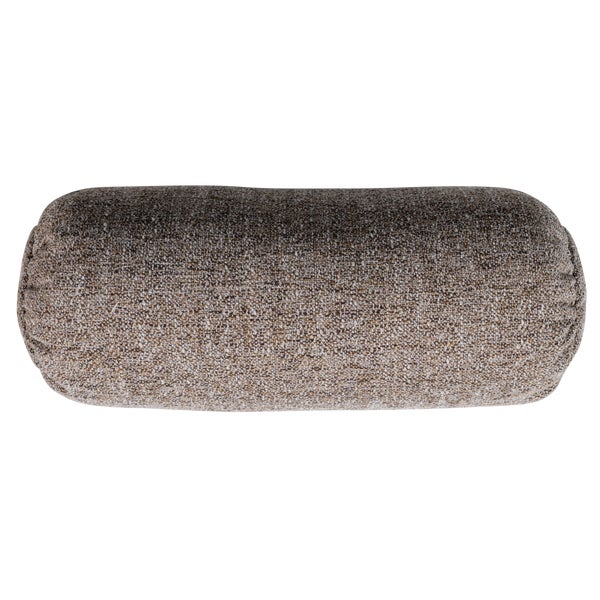 de eekhoorn BAGGY ROLKUSSEN 50XØ23 CM GEWEVEN STOF BRUIN MELANGE