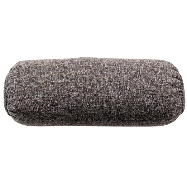 de eekhoorn BAGGY ROLKUSSEN 50XØ23 CM GEWEVEN STOF WARMGRIJS MELANGE