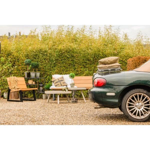 De Eekhoorn BANCO OUTDOOR TUINBANK HOUT/METAAL NATUREL [fsc]