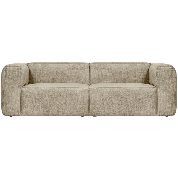 de eekhoorn BEAN 3 5-ZITS BANK STRUCTURE VELVET BUTTERMILK