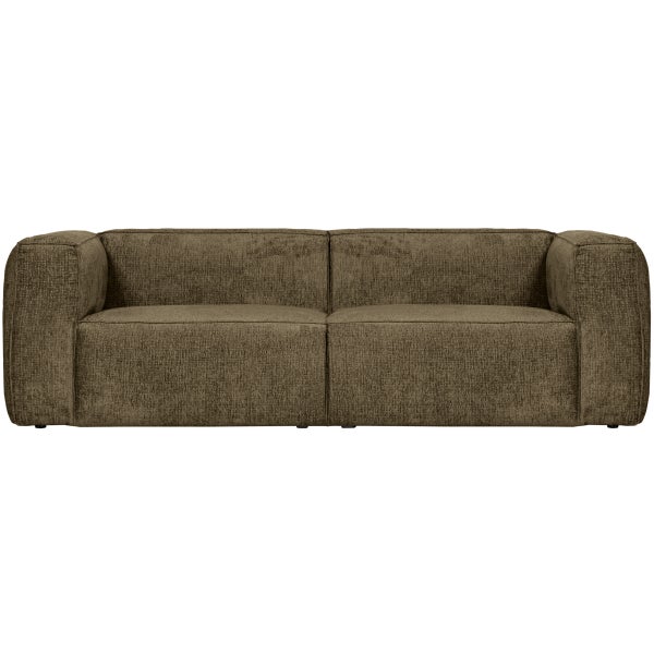 De Eekhoorn BEAN 3 5-ZITS BANK STRUCTURE VELVET MOSS