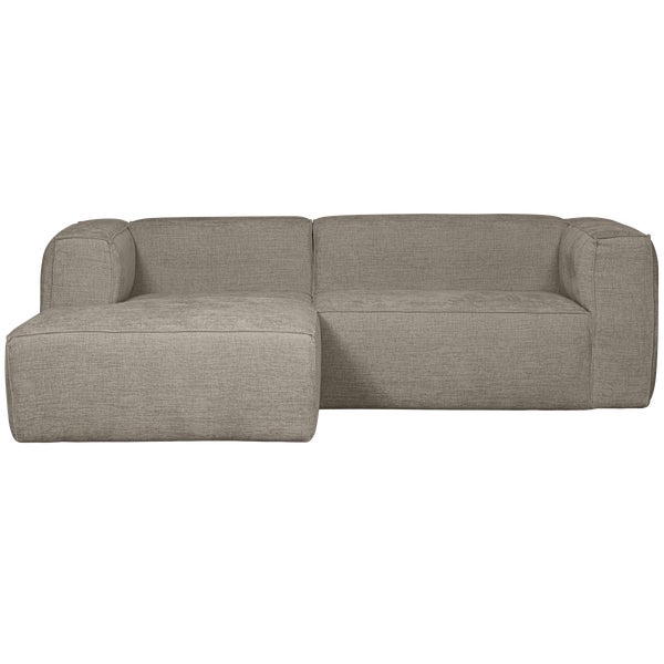 de eekhoorn BEAN CHAISE LONGUE LINKS GROVE MELANGE TRAVERTIN