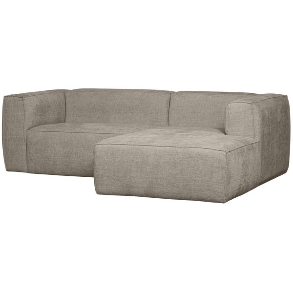De Eekhoorn BEAN CHAISE LONGUE RECHTS GROVE MELANGE TRAVERTIN