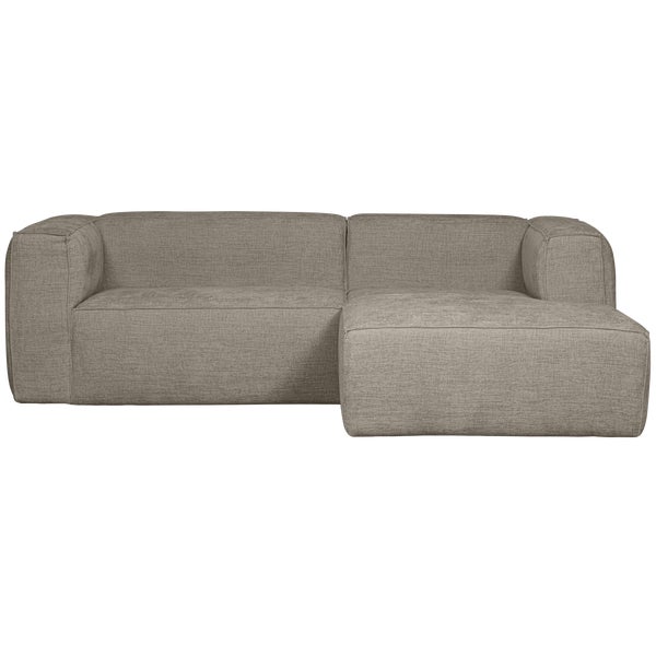 de eekhoorn BEAN CHAISE LONGUE RECHTS GROVE MELANGE TRAVERTIN