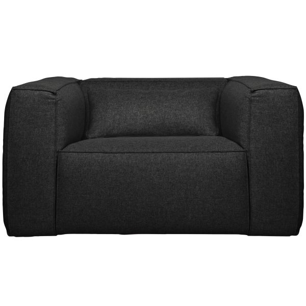 De Eekhoorn BEAN FAUTEUIL GEMELEERD DONKERGRIJS INCL. KUSSENS