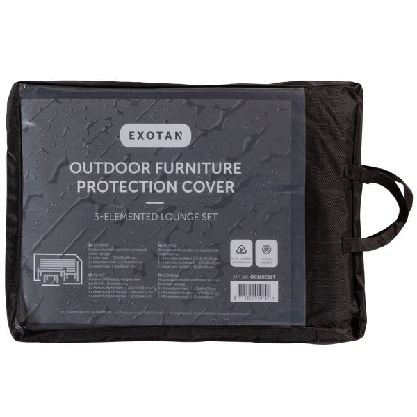 de eekhoorn BESCHERMHOES LOUNGESET TUIN 3 ELEMENTEN