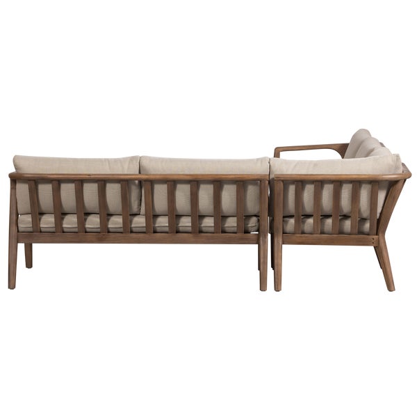 de eekhoorn BIAM LOUNGESET TUIN ACACIA HOUT NATUREL/ZAND