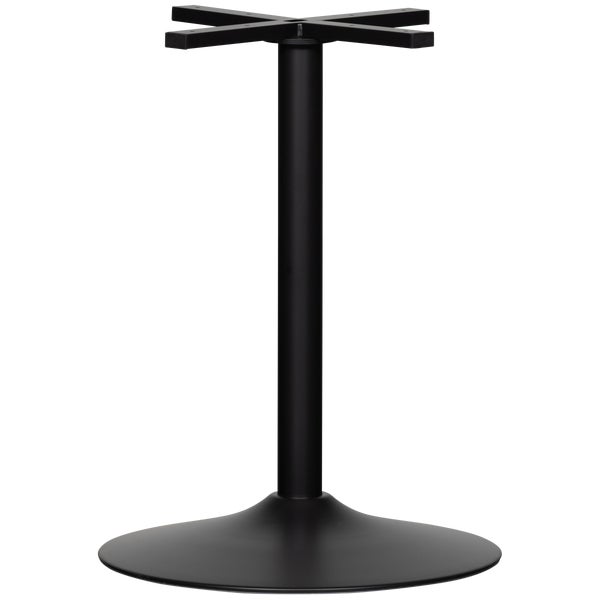 de eekhoorn BISTRO RONDE BUISVOET METAAL MATZWART 72XØ54 CM