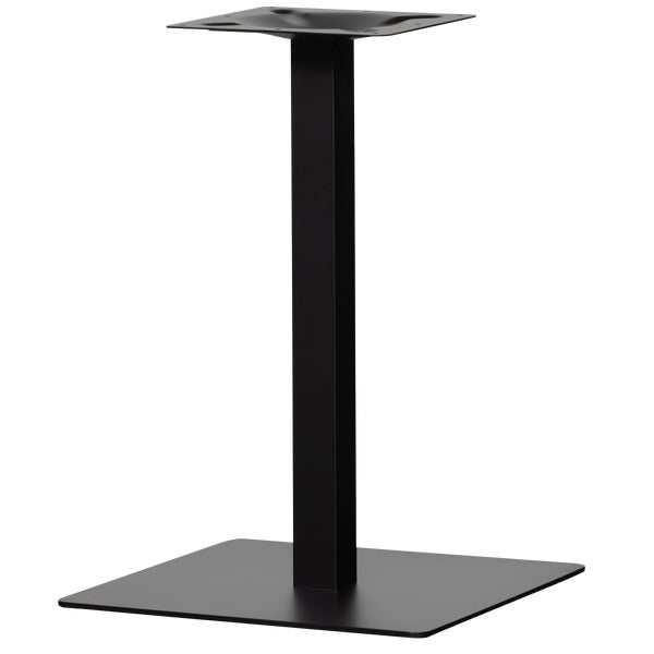 De Eekhoorn BISTRO VIERKANTE BUISVOET METAAL MATZWART 72X50X50 CM