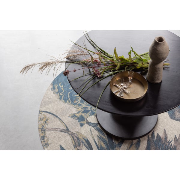 De Eekhoorn BLANCO EETTAFEL Ø120 CM MANGO DIEPZWART