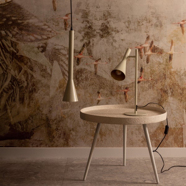 De Eekhoorn BOUNDS BIJZETTAFEL L HOUT/METAAL NATUREL 44XØ58 CM