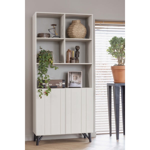 De Eekhoorn BROOK BOEKENSTANDAARD STAAND METAAL ZWART